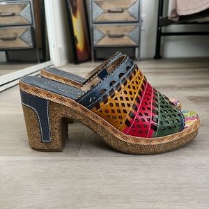 Spring Step L’artiste Wedged Sandals
